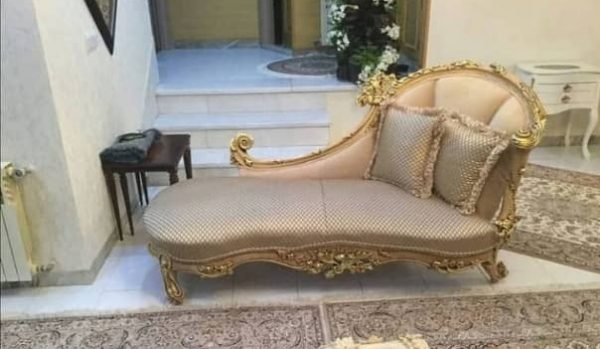 مبل شزلون مدل زمردی