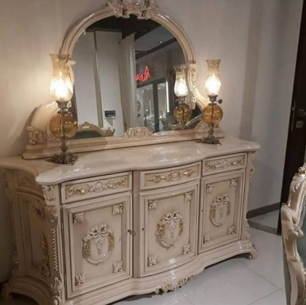 آینه و کنسول مدل پافیلی